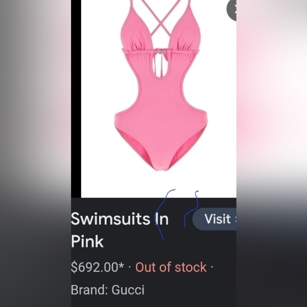 NWT- BARBIE PINK Swimsuit $22 or $692? - Picture 7 of 7